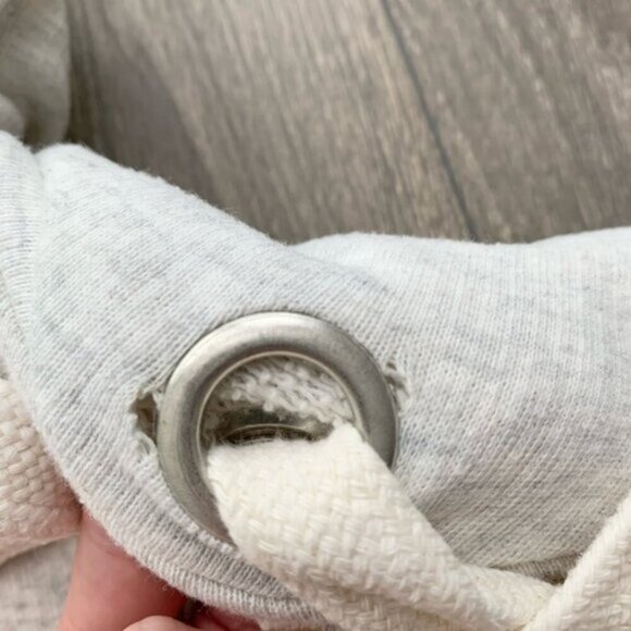 REVOLVE KENDALL & KYLIE Hoodie Sweater Hoody Bell Sleeve Cropped Pullover - Picture 12 of 16